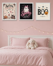 Halloween Printable Wall Art Bundle | 20 Vintage Ghost Witch Cat Posters | Instant Digital Download 8x10