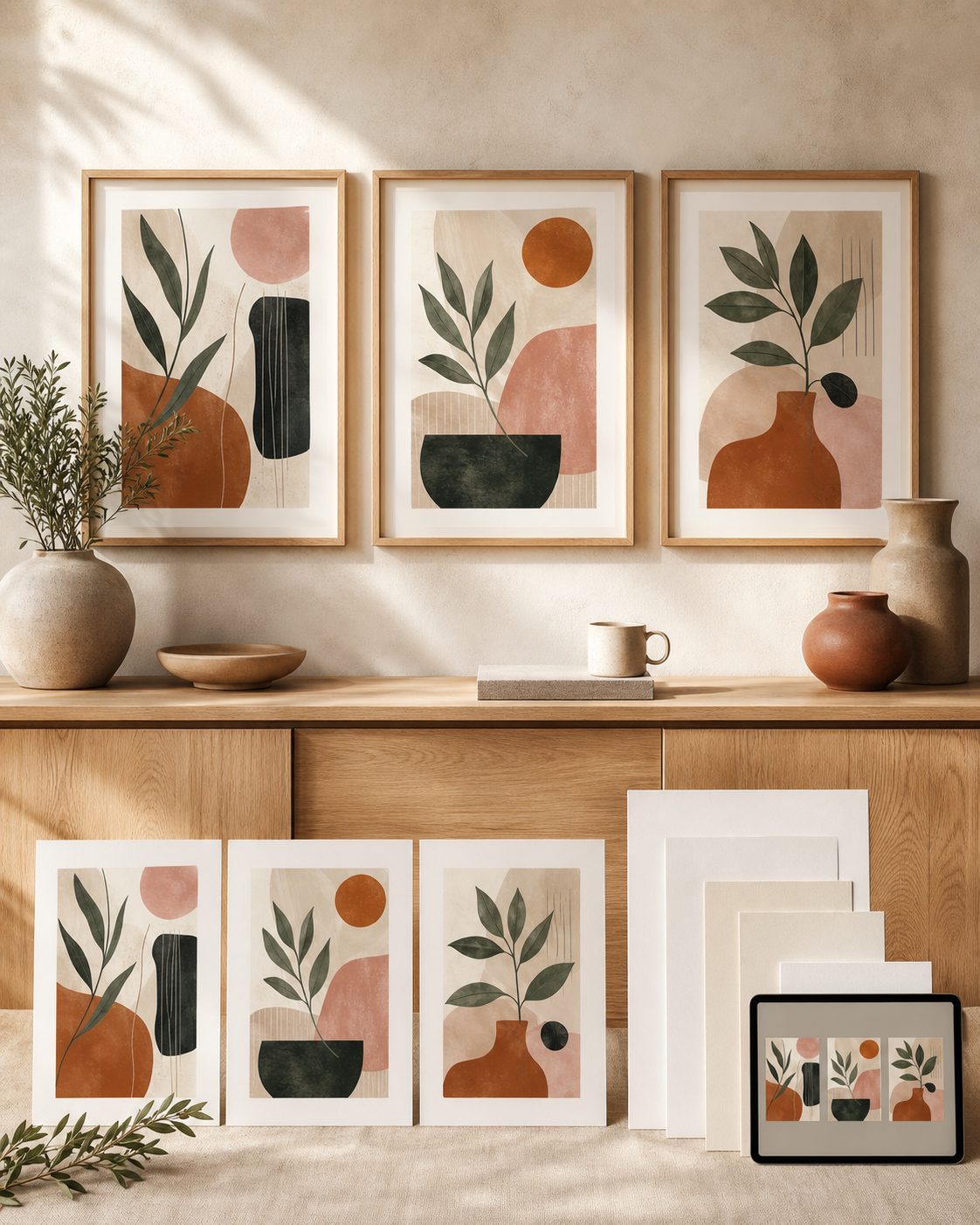 Botanical digital art inspiration